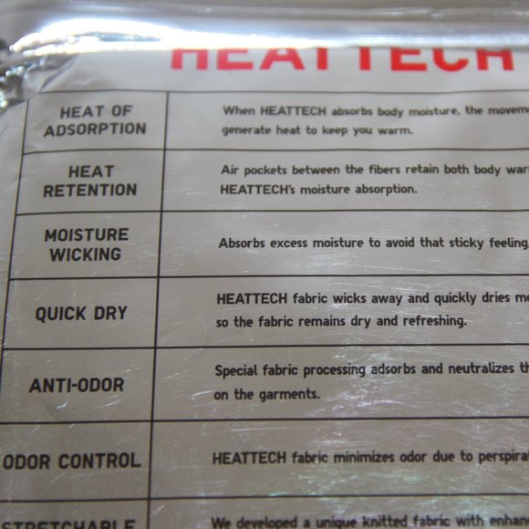 HEATTECH UNIQLO Men Crew Neck Short Sleeve Light Gray T-Shirt  Size XL - Picture 5 of 7